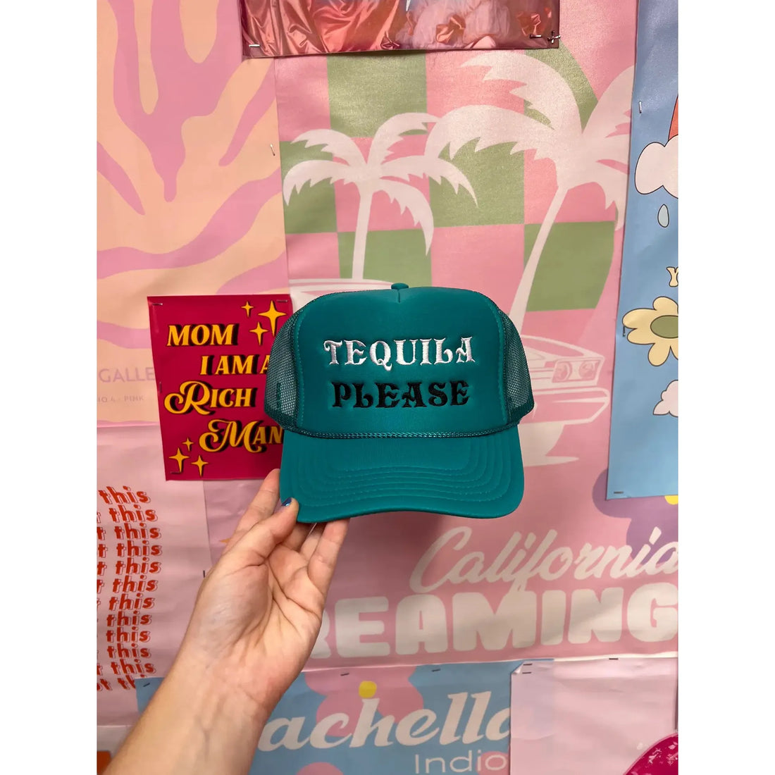 Tequila Please Trucker Hat