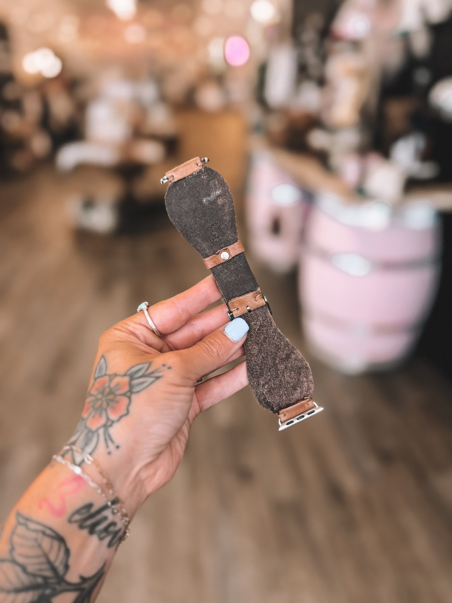 Saddle Tooled Apple Watch Band 42mm-45mm