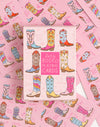 Let's Rodeo Western Cowgirl Boots Deck of Playing Cards