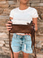 ROSWELL COWHIDE HARPER CROSSBODY