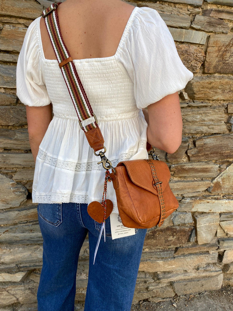 Myra Studded Crossbody Purse