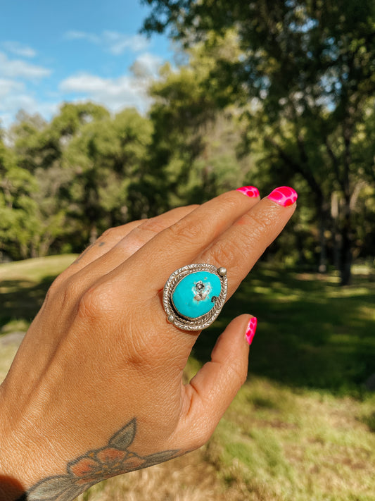 Native Made Willow Ring Size 8