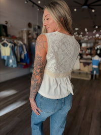 Vintage Bloom Lace Top