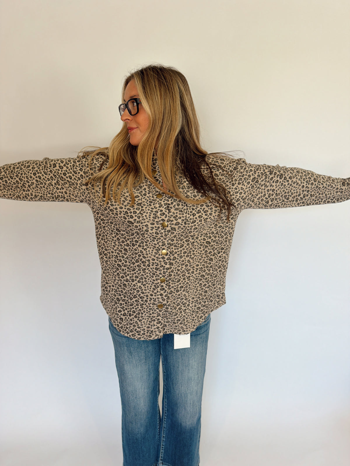 Soft Cheetah Shacket