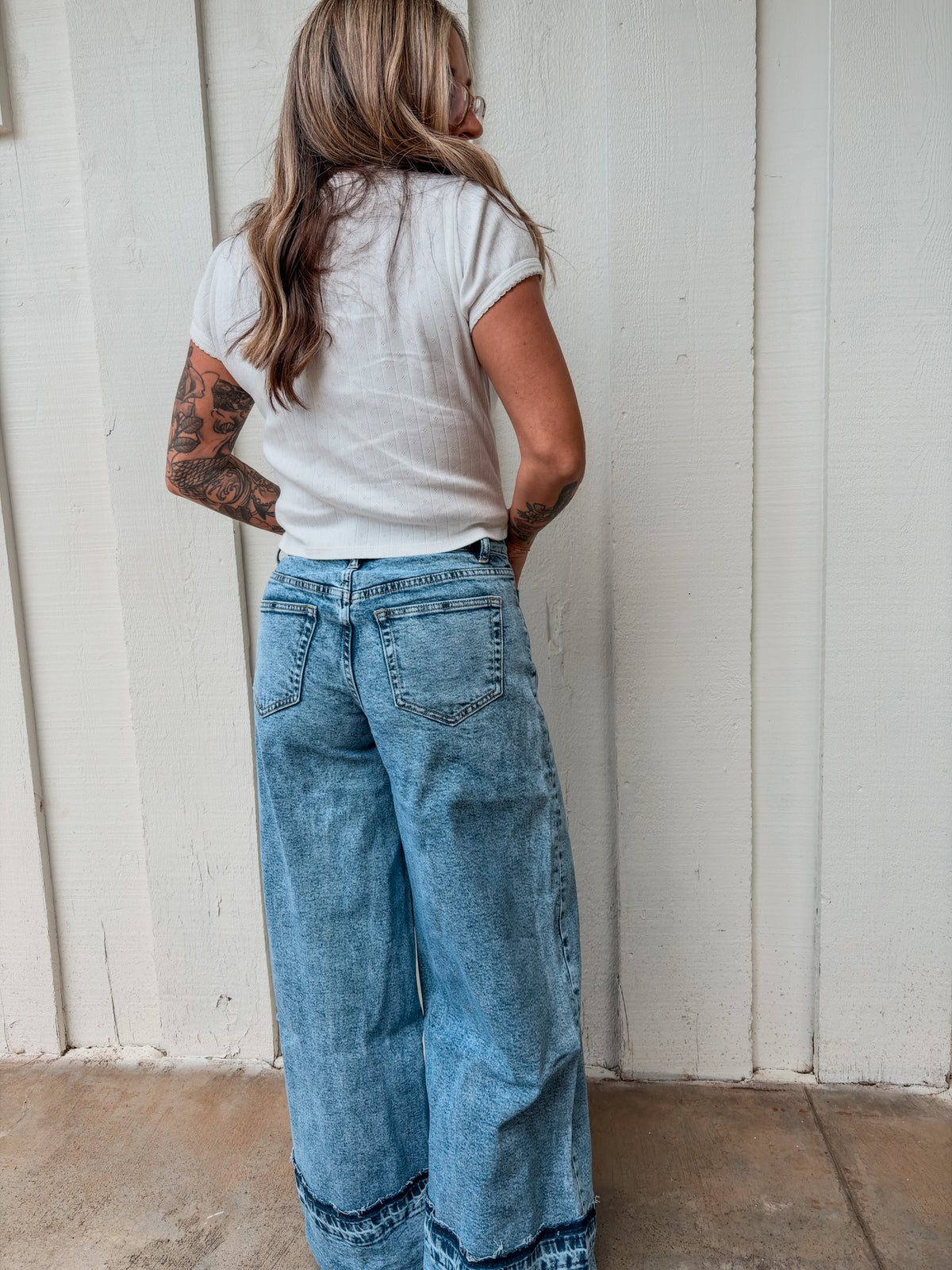 Wide Leg Charlie Jeans