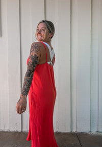 Wishlist Ferrari Red Maxi Dress