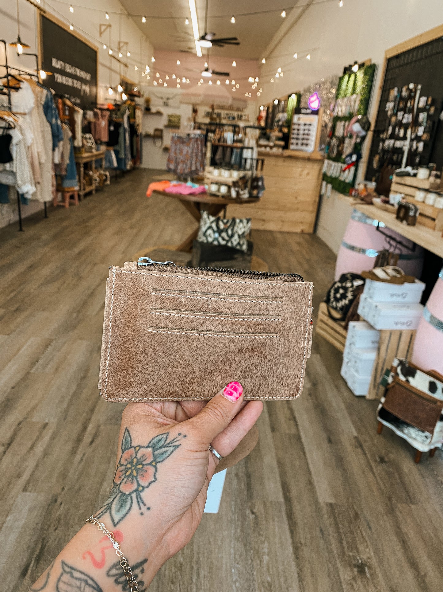 Windstone Credit Card Holder Sand