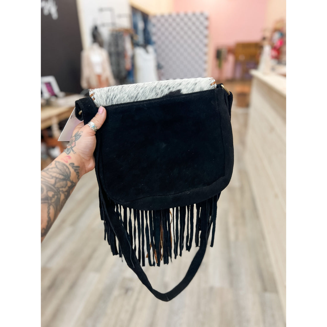 Southwest Lover Fringe Purse
