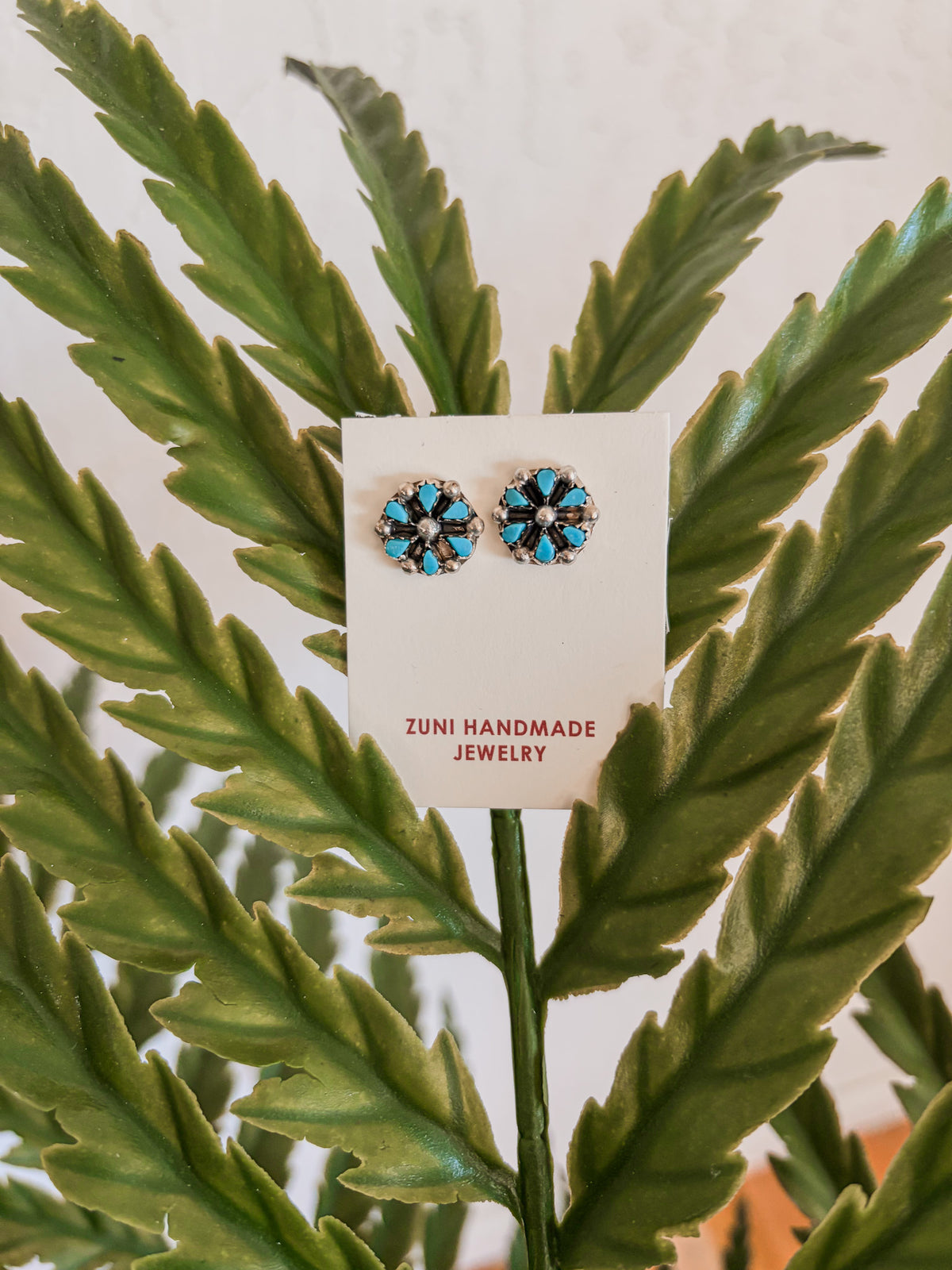 Mini Floral Turquoise Cluster