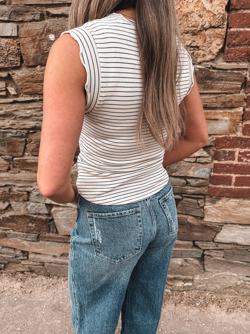 Quinn Stripe Top
