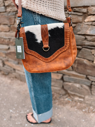 Tyson Trail Leather Hairon Crossbody