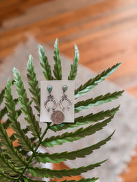 The Desert Crescent Earrings