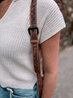 Kinsley Tooled Crossbody