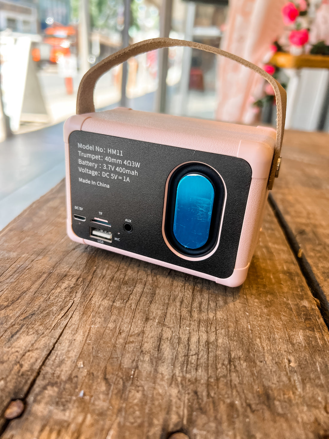 Light Pink Bluetooth Speaker