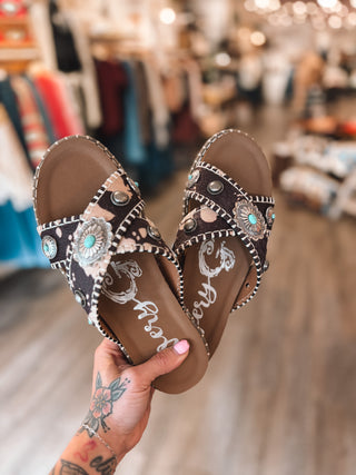 Betsy Very G Women's Slip-On Boho Western Sandal