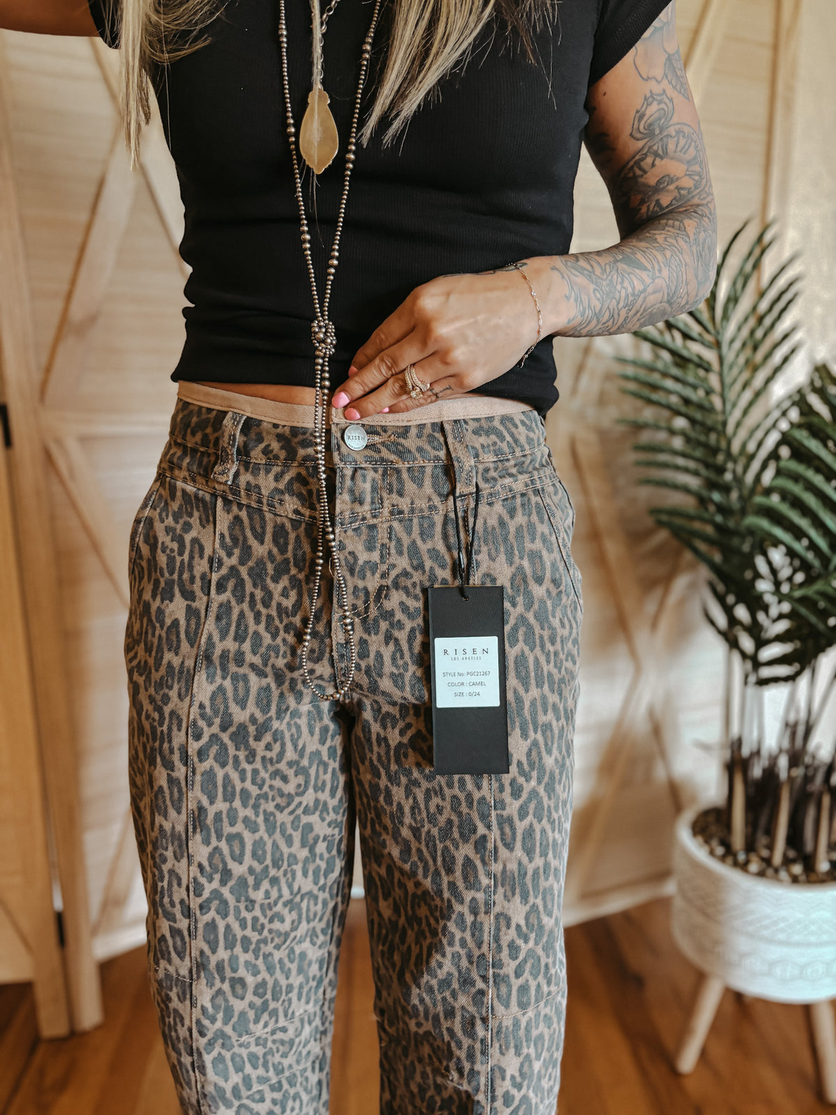 The Wild Side Barrel Jeans