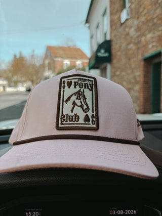 PINK PONY CLUB TRUCKER HAT
