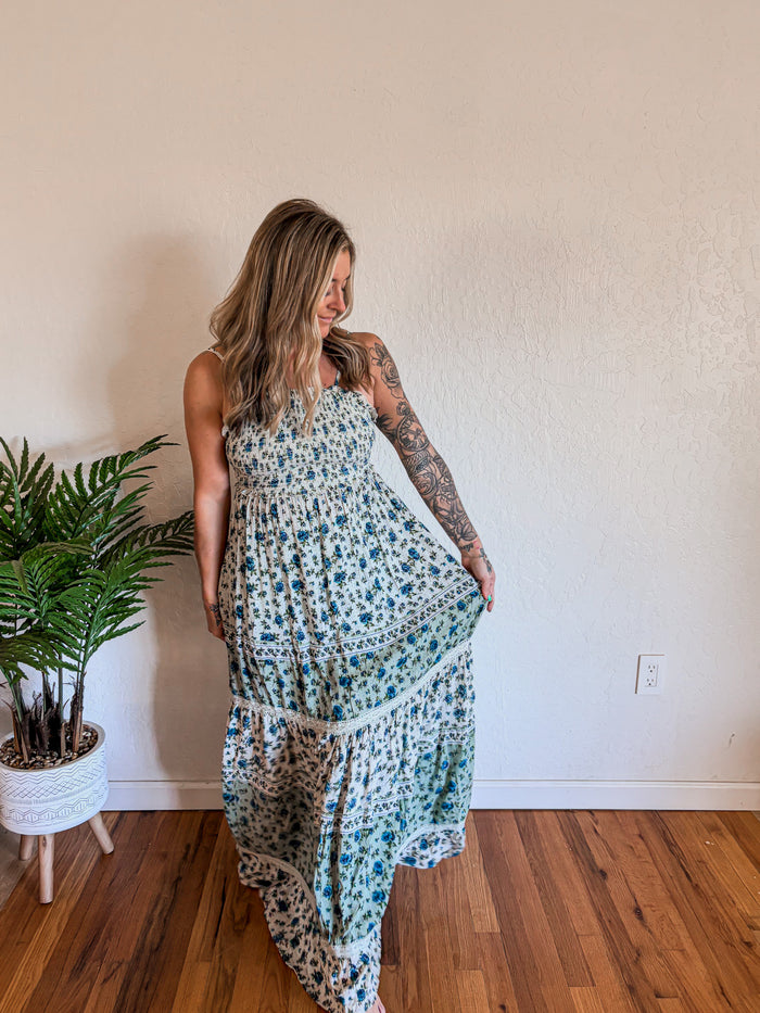 Meet Me At The Tea House Maxi Dress
