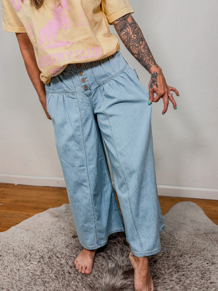 Risen Lotus Wide Leg Pant