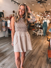 Gingham Mini Dress