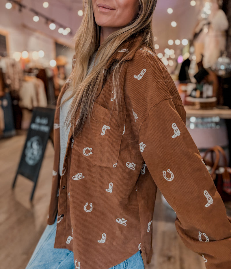 Cowgirl Embroidered Jacket