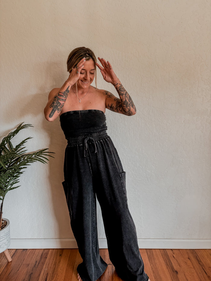 Tube Top Jumpsuit