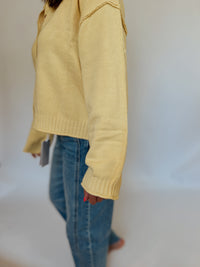 Honey Yellow Cardigan