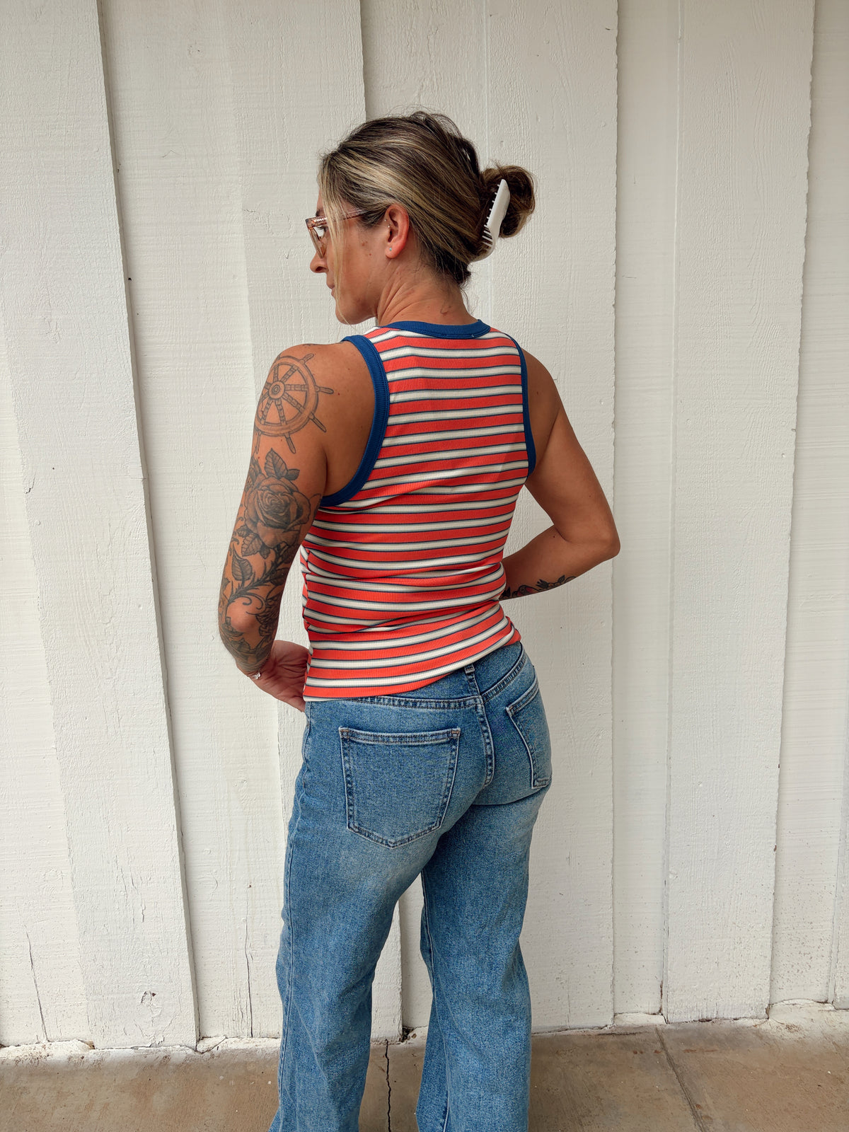 Boardwalk Stripe Tank