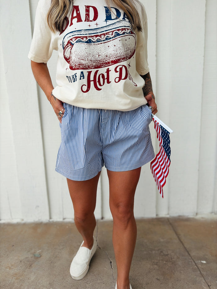 Breeze Stripe Boxer Short