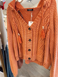Miss Me Cable Knit Cardigan