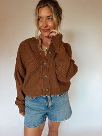 Teddy Brown Cardigan