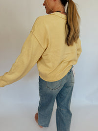 Honey Yellow Cardigan