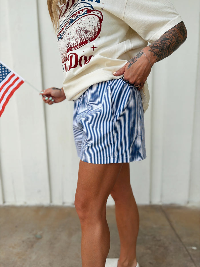 Breeze Stripe Boxer Short
