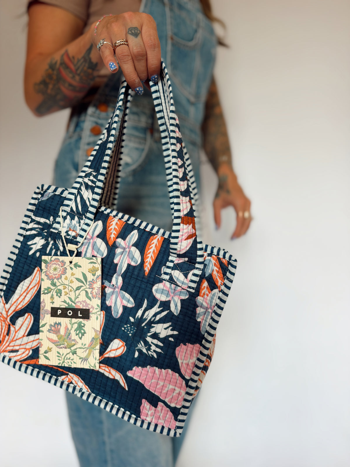 Mini Multi Color Tote