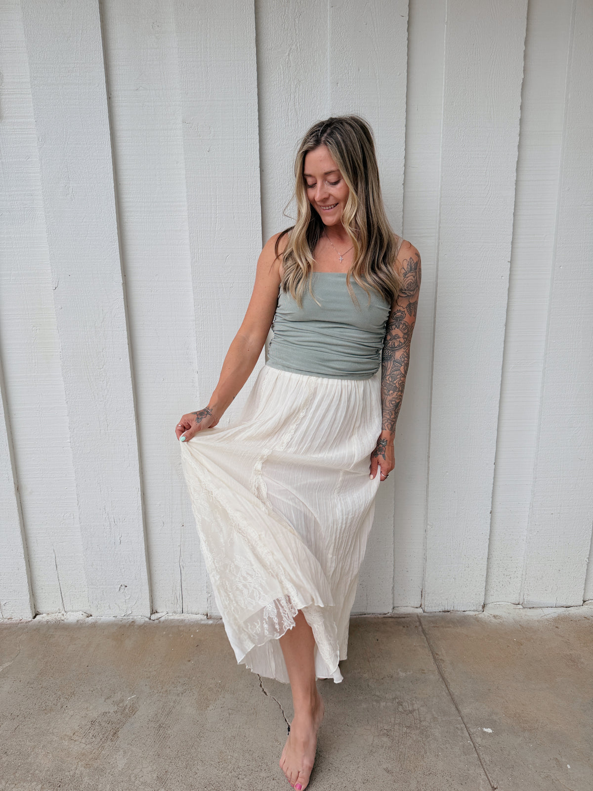 Sweet Grace Lace Skirt