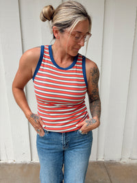 Boardwalk Stripe Tank