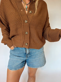 Teddy Brown Cardigan