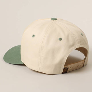 TEQUILA COWBOY CLUB 3D Embroidery Two-Tone Trucker Hat: SAGE / ONE SIZE