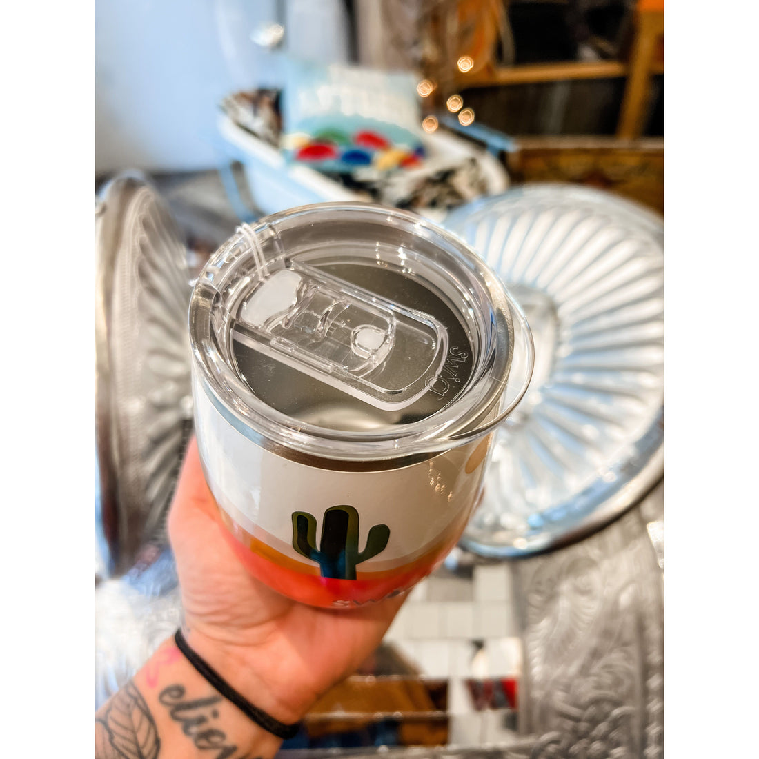 Boho Desert Wine Glass 14oz