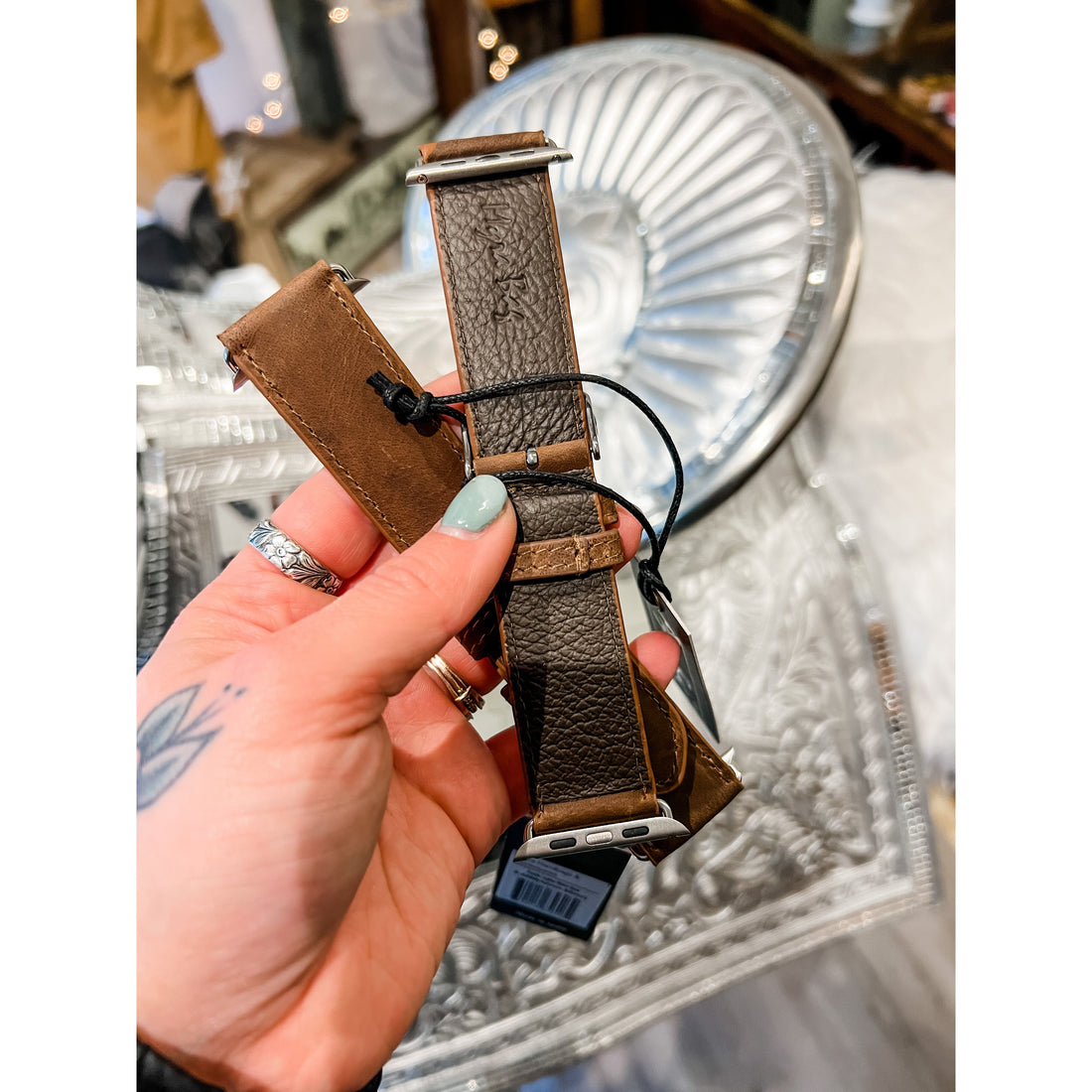 Big Leather Apple Watch Band 42mm/44mm