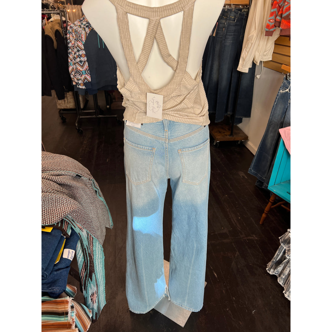 Straight Leg Jeans